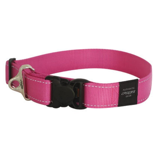 Rogz Utility halsband XXL roze