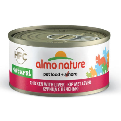 Almo Nature HFC Natural kip met lever 70gr.