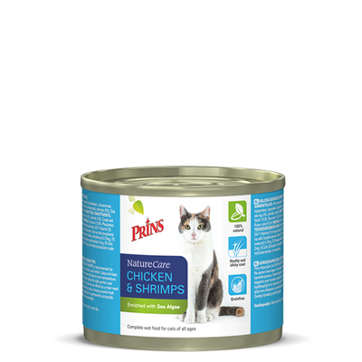 Prins NatureCare Cat Chicken & Shrimps 200gr.