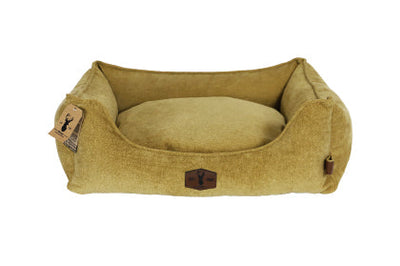 Hondenmand Boony ‘est 1941’ Divan Orthopedisch Ochre Yellow 100 x 78 x 27cm