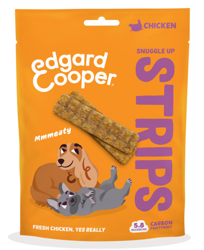 Edgard & Cooper Dog Strips Kip 75gr.