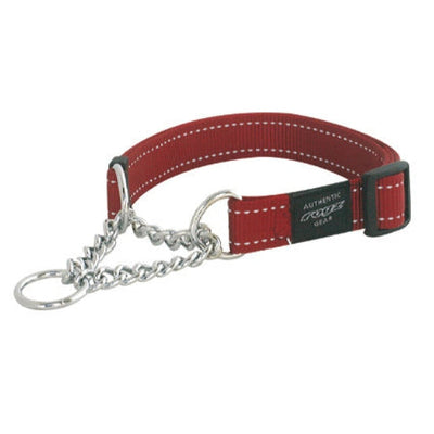 Rogz Utility Obedience sliphalsband XL rood