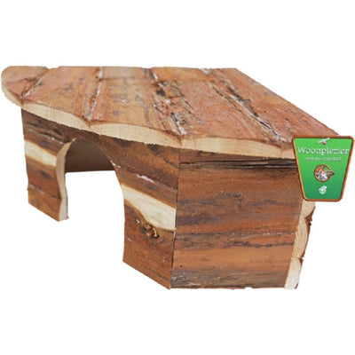 Boon knaagdierhuis hoekmodel natural groot, 30cm