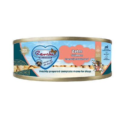Renske natvoer hond zalm graanvrij 95gr.