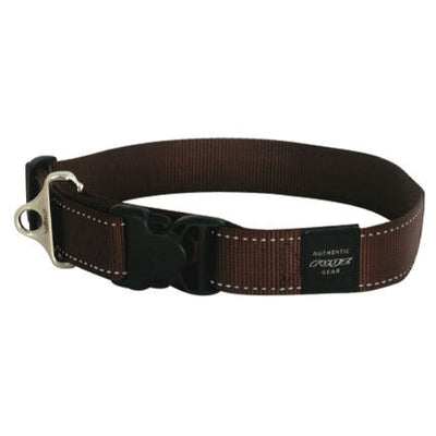 Rogz Utility halsband XXL chocolate