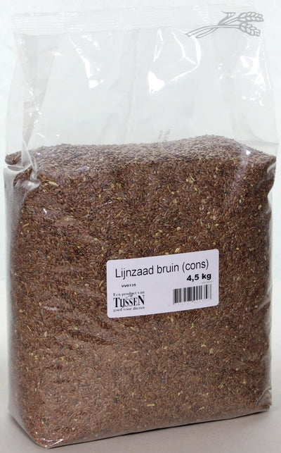 Lijnzaad bruin 4,5kg