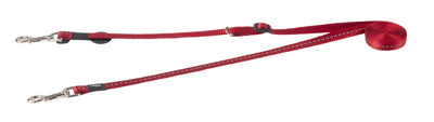Rogz Utility Control hondenriem S rood, 2,2mtr.