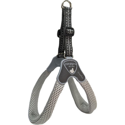 Coralpina hondenharnas Cinquetorri grijs, maat 5