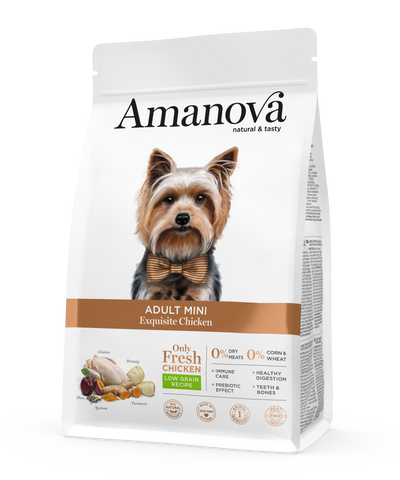 Amanova Adult MINI Dog Exquisite Chicken 2kg