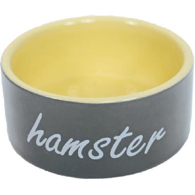 Boon hamster eetbak steen grijs, Ø 8cm