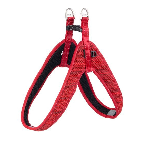 Rogz Utility Fast Fit hondentuig rood reflecterend XXS