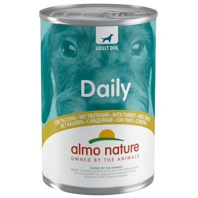Almo Nature Dog Daily Kalkoen 400gr.