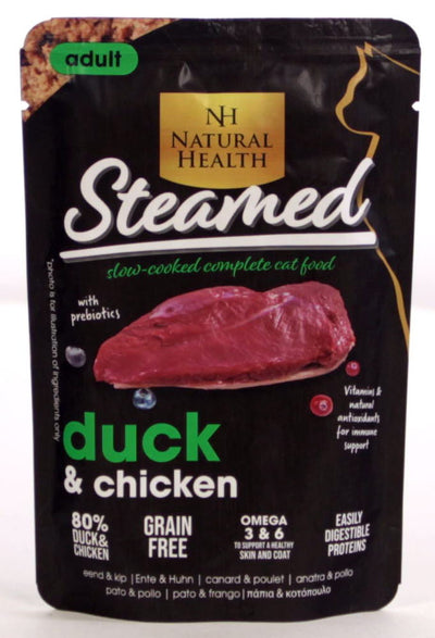 Natural Health Cat Steamed Duck 85gr.