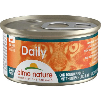 Almo Nature Cat Daily Menu Mousse tonijn & kip 85gr.