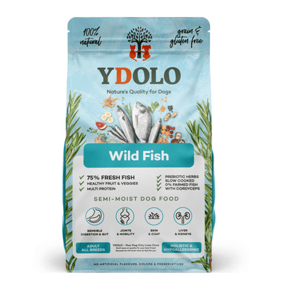 Ydolo Dog Semi Moist Wilde Vis 2,5kg