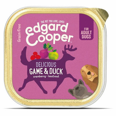 Edgard & Cooper Adult natvoer Game & Duck 150gr.