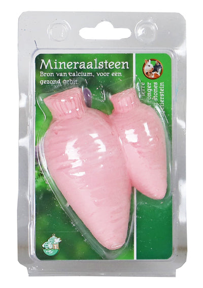 Boon mineraalsteen wortels roze groot