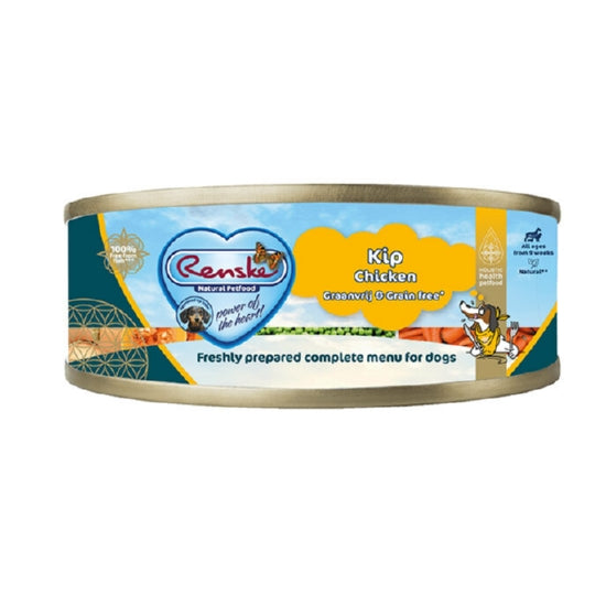 Renske natvoer hond kip graanvrij 95gr.