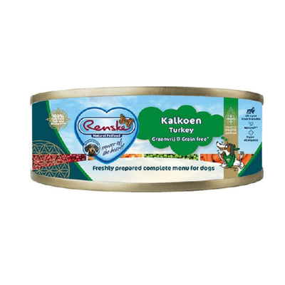 Renske natvoer hond kalkoen met eend 95gr.