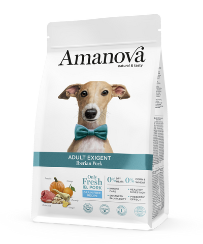 Amanova Adult Dog Exigent Iberian Pork 10kg