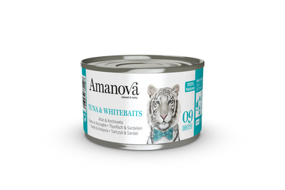 Amanova Cat Tuna & Whitebaits in Bouillon 70gr.