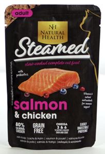 Natural Health Cat Steamed Salmon 85gr.