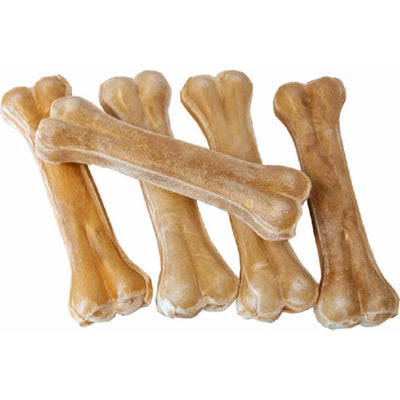 Kauwplezier rawhide kauwbotten 20cm - 5 stuks