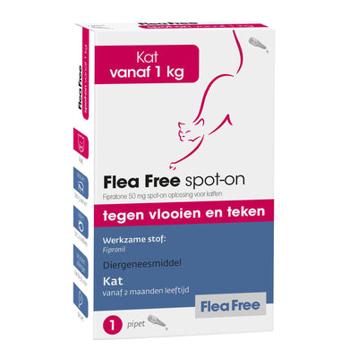 Exil Flea Free Spot on Kat 1 pipet