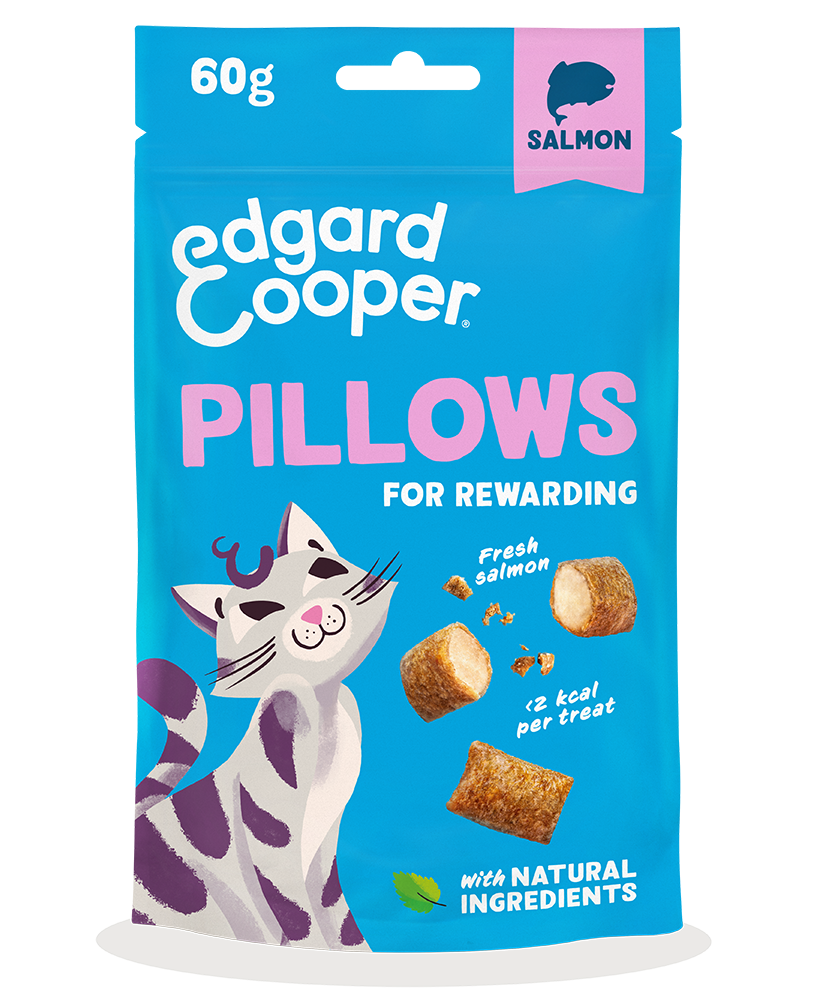 Edgard & Cooper Cat Pillows met zalm 60gr.