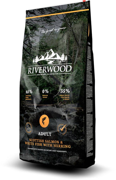 Riverwood Adult Zalm & Witvis met Haring 2kg