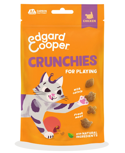 Edgard & Cooper Cat Crunchies Kip 50gr.