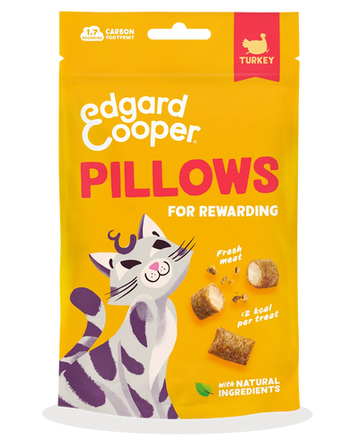 Edgard & Cooper Cat Pillows met kalkoen 60gr.
