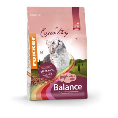 Fokker Country Balance Cat Vlees & Vis 2,5kg