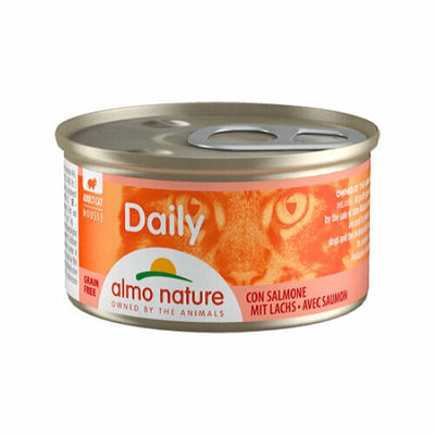 Almo Nature Cat Daily Menu Mousse zalm 85gr.