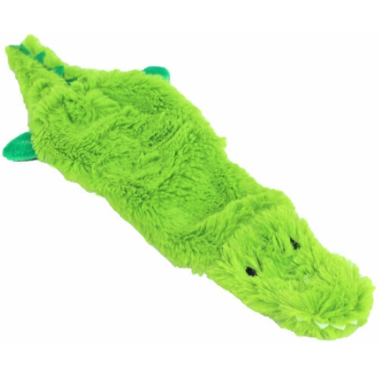 Boon platte krokodil pluche groen, 55cm