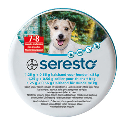 Seresto Hond <8kg