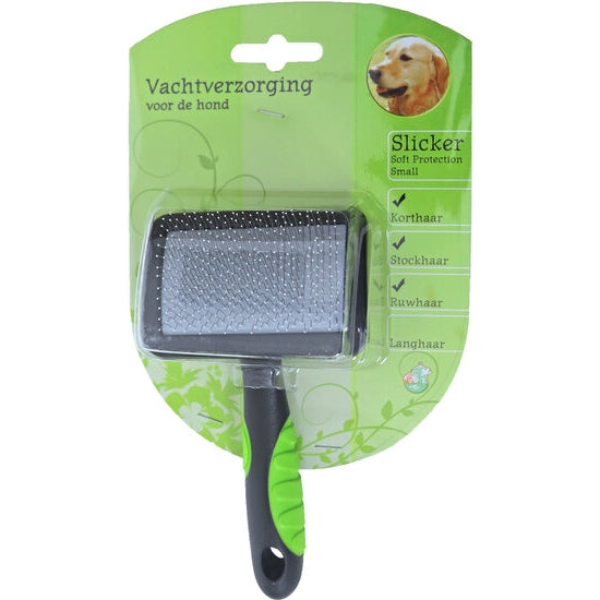 Hondenborstel slicker soft S