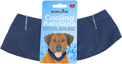 Kowloon Cooling bandana L navy