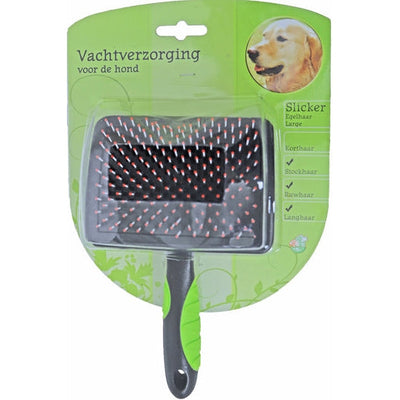 Hondenborstel slicker egelhaar L