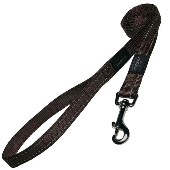 Rogz Utility hondenriem chocolate M 1,8mtr.
