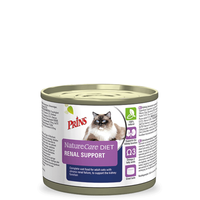 Prins NatureCare Veterinairy Dieet Renal Support 200gr.
