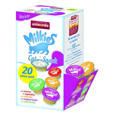 Milkies Variety kattenmelk 20 kuipjes