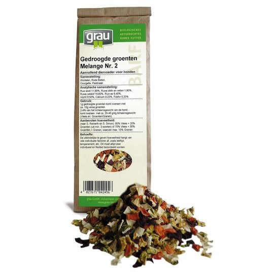 Hokamix Grau Barf Groentemelange Nr. 2 - 500gr.