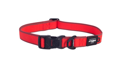 Rogz Amphibian Halsband XL Rood