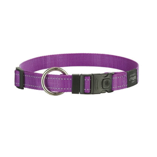 Rogz Utility halsband L paars