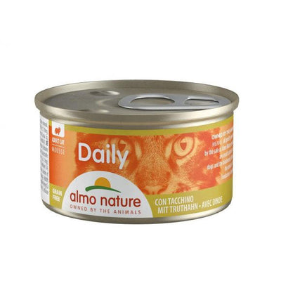 Almo Nature Cat Daily Menu Mousse Kalkoen 85gr