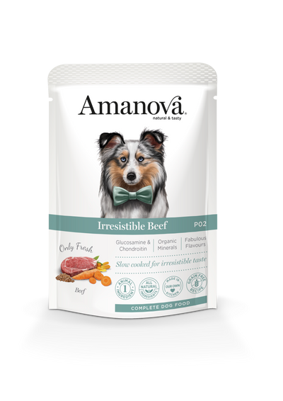 Amanova Adult Dog Irresistible Beef 300gr.