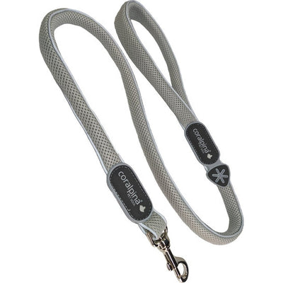 Coralpina hondenriem Cinquetorri grijs, 10mm/ 110cm