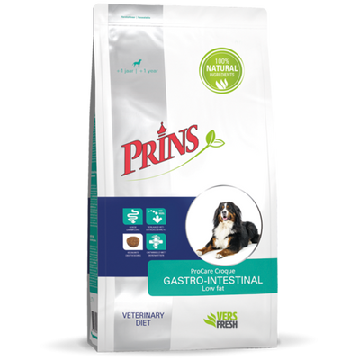 Prins Procare Croque Veterinairy Diet Gastro Intestinal Low Fat 3kg