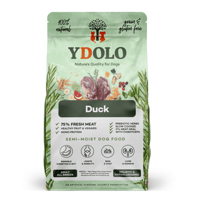 Ydolo Dog Semi Moist Eend 2,5kg